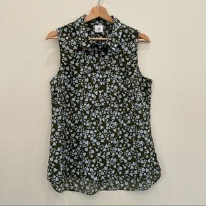 CAbi Floral Blouse | Size Medium
